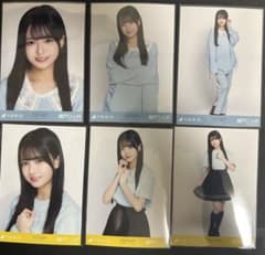 乃木坂46 久保史緒里 生写真 卒コンT襟付きコーデ両種コンプ 瀬戸口心月 乃木坂46 生写真 久保史緒里卒コンT 襟付きコーデ 6種