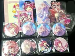 マクロスΔ マキナ アクリルキーホルダー 缶バッジ ポストカード