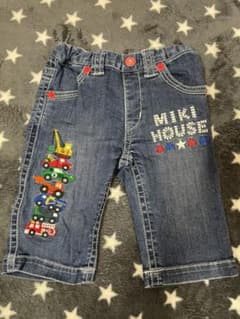 ミキハウス デニムパンツ ハーフパンツのサムネイル