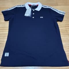 ROSASEN Women's Golf Wear Short-Sleeve Polo Shirt Navy