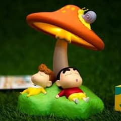 クレヨンしんちゃん きのこタッチムード灯 LED 3段階明るさ調節 おまけ 