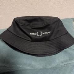 【未使用】FRED PERRY バケットハット ブラック