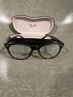 K様専用　　　RayBan 度なしメガネRB2185-VF 2000 52口18のサムネイル