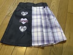 BABYDOLLサンリオ クロミ Kuromi スカート120①のサムネイル