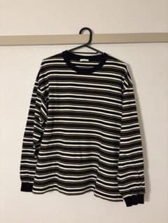GU ストライプ 長袖Tシャツ Mサイズのサムネイル