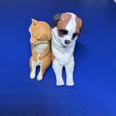 犬の置物　ミニチュアのサムネイル