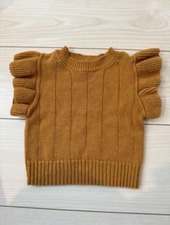MABLI フリルトップス　12m  サマーニット　マブリのサムネイル