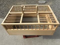 レース鳩用木製放鳩カゴ - メルカリ