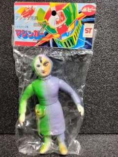 昭和レトロ　ポピー当時物　マジンガーZ アシュラ男爵　あしゅら男爵ソフビ 昭和レトロ ポピー当時物 マジンガーZ アシュラ男爵 あしゅら男爵