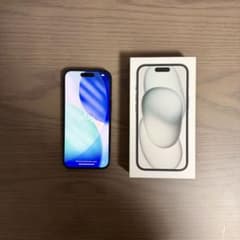 iPhone15 256GB [검정 / 배터리 용량 83% / 상자 포함]