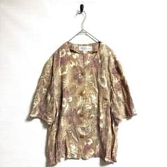 【東京スタイル】DELICE Sports 花柄五分袖ミセス　婦人服　花柄