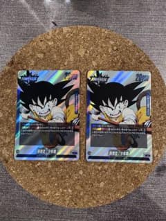 ドラゴンボール 孫悟空 少年期 リーダー マンガブースター　　2枚セットのサムネイル