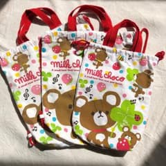 体操服袋(ｘ2 ) と シューズ袋(ｘ1 )のサムネイル