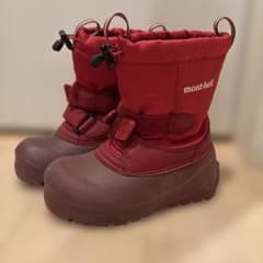 mont-bell 子ども用ショートブーツ 赤　19センチのサムネイル