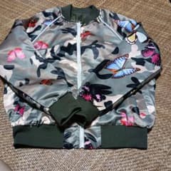 バタフライ柄 カモフラージュ柄 ブルゾン ジャケットのサムネイル