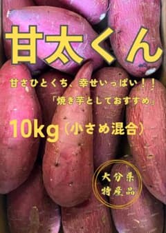 高糖度『甘太くん』10kg 小さめ 焼き芋 さつまいも 贈答用 送料無料のサムネイル