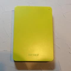 BUFFALO 1TB 外付けハードディスク HD-PNF1.0U3　イエローのサムネイル