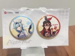 原神 ピザハット 缶バッジ アンバー エウルアのサムネイル