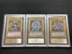 ✧高級感✧ 遊戯王 御三家 プレミアム ゴールド 3枚セット ARS9】御三家 (LGB1-JPS01~3) プレミアムゴールド 3点セット - メルカリ