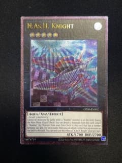 あ*も様 【英語版】 遊戯王 N・As・H Knight レリーフ 英語版】 遊戯王 N・As・H Knight レリーフ - メルカリ