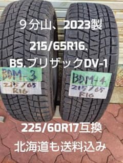 ヒデブリザックDV-1 215/65R16 2023年製 ヒデ様専用ブリザックDV-1 215/65R16 2023年製 - メルカリ