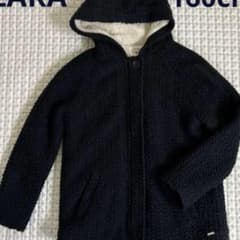 ZARA ボア　コート　ガールズ　150㎝のサムネイル