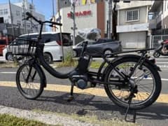 中古Panasonic電動アシスト自転車　12Ah 大阪 030中古Panasonic電動アシスト自転車 8Ah 大阪 - メルカリ