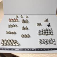 パソコン用 手回しネジ ローレットネジ 66個 インチ・ミリ混在 自作PCのサムネイル