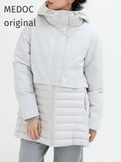 ☆*☆様 ヤマダヤ メドックオリジナル 異素材ドッキングコート フード付き アウ ヤマダヤ メドックオリジナル 異素材ドッキングコート フード付き