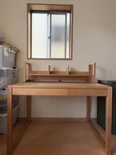 アクタスFOPPISH 学習机、シェルフ、クランプホルダー【送料込