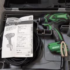 日立工機 インパクトドライバ WH 12VE 本体 ケース付のサムネイル