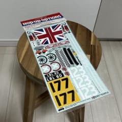 Tamiya 1/10 RC Mini Cooper Racing Sticker Set