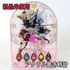 未使用 劇場版 魔法少女まどか☆マギカ アクリルスタンド時計 まどマギ