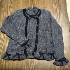 GALLERY VISCONT Iリボン付きニットカーディガンのサムネイル