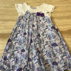 ANNA SUI mini 花柄ワンピース 120サイズのサムネイル