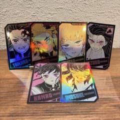 鬼滅の刃 キャラクターズホロカードコレクション 6枚セット