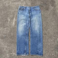 80s Levi's 501 デニムパンツ ハチマル ナイロンフットボタン 80s Levi's 501 デニムパンツ ハチマル ナイロンフットボタン - メルカリ