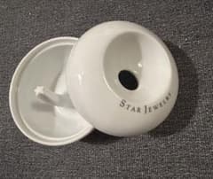 STAR JEWELRY スタージュエリー アクセサリートレイ　陶器のサムネイル