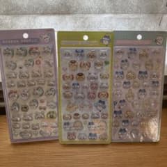 国内正規品 ちいかわ ボンボンドロップシール 3枚セットのサムネイル
