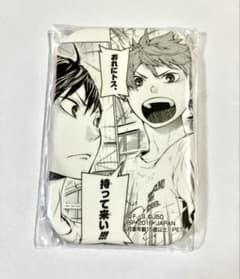 少年ジャンプ 50周年 スクエア 缶バッジ ハイキュー 日向翔陽 影山飛雄