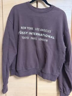 STUSSYレディースオーバーサイズトレーナーSサイズのサムネイル