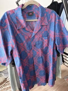 ROTAR bandanna cloth open collar shirtsのサムネイル