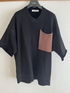 ジルサンダー　jilsander 半袖スウェットシャツ　オーバーサイズ　メイヤー ジルサンダー jilsander 半袖スウェットシャツ オーバーサイズ