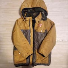 SEVENBRIDGE ダウンコート 130サイズ ブラウン/カーキのサムネイル