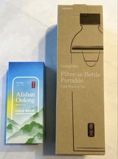 ゴンチャ2025 サマーセット貢茶 HARIOフィルターボトル 茶葉 ハリオ