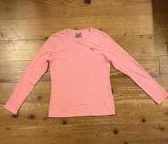 PUMA 長袖Tシャツ ピンク Mサイズのサムネイル