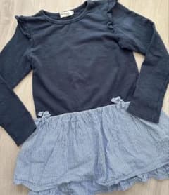 BUZZ FUZZ by BEBE トレーナー 130cm ドッキングスウェットのサムネイル