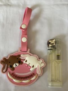 希少2007年製シュガーバニーズ ネームプレート キーホルダーし