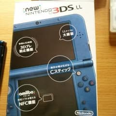 new＊NINTENDO＊3DSLLメタリックブルーのサムネイル