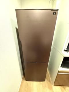 シャープ 2ドア 冷凍冷蔵庫 SJ-PD27C-T（271L・2017年製） SHARPシャープ 冷凍冷蔵庫 271L SJ-PD27C-T 2017年製 - メルカリ